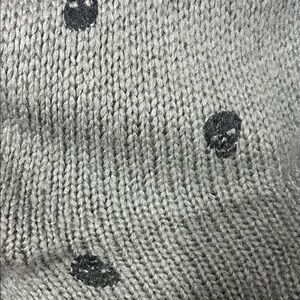 Wooden Ships Unisex Mohair Blend, Skull, Scarf